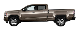 Instructions on how to install a tailgate seal with taperseal® on GMC Canyon
