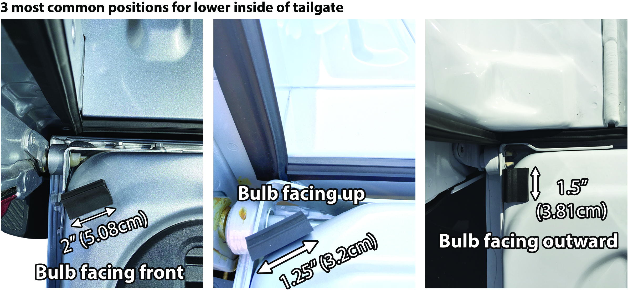 Extruded Solutions Inc - How to install Tailgate Seal with Taper Seal ...